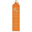 2" x 8" Custom Point Top Award Ribbon