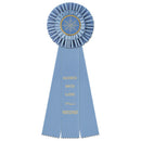 5" Shannon 3 Rosette Award Ribbon