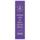 2-1/2" x 10" Custom Pinked Top Award Ribbon
