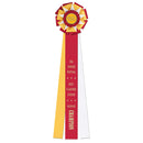 6-1/2" Newcastle 3 Rosette Award Ribbon