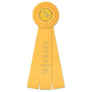 4-1/2" Dover 3 Rosette Award Ribbon
