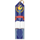 2" X 8" Stock Multicolor Point Top Principal's List Award Ribbon