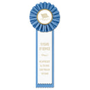 4" Master 1 Rosette Award Ribbon