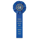 4" Empire 1 Rosette Award Ribbon