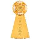4-1/2" Birmingham 3 Rosette Award Ribbon