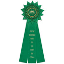 5-1/2" Midhurse 3 Rosette Award Ribbon
