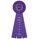 5" Shannon 3 Rosette Award Ribbon