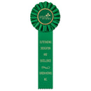 4" Ideal 1 Rosette Award Ribbon