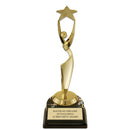 5-1/2" Black Base Award Trophy