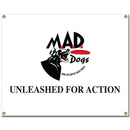 3'h x 5'w Custom Vinyl Banner - Horizontal