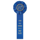 4" Empire 1 Rosette Award Ribbon
