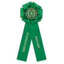 4" Beauty 2 Rosette Award Ribbon