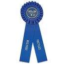 4-1/2" Luxury 2 Rosette Award Ribbon