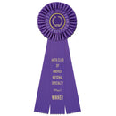 5" Shannon 3 Rosette Award Ribbon