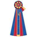 6-1/2" Guernsey 5 Rosette Award Ribbon