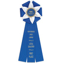 5-1/2" Aylesbury 3 Rosette Award Ribbon