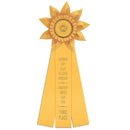 6" Greenville 3 Rosette Award Ribbon