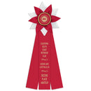 5-1/2" Wales 3 Rosette Award Ribbon