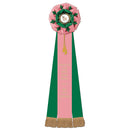 8" Eastwood 3 Rosette Award Ribbon