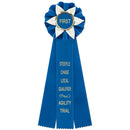 4-1/2" Ewell 3 Rosette Award Ribbon