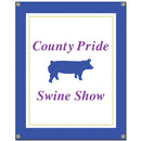 6'h x 4'w Custom Vinyl Banner - Vertical