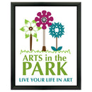 8" x 10" Custom Black Plaque With Full Color Imprint