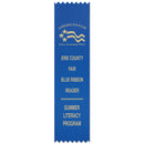 2-1/2" x 10" Custom Pinked Top Award Ribbon