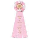 Iverson 3 Rosette Award Ribbon, 4-1/2” Top