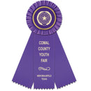 3" Mere 3 Rosette Award Ribbon