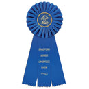 5" Clare 3 Rosette Award Ribbon
