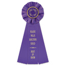 4" Empire 3 Rosette Award Ribbon