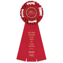 4-1/2" Birmingham 3 Rosette Award Ribbon