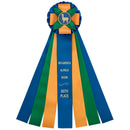 6" Birkdale 7 Rosette Award Ribbon