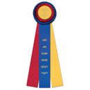 4" Chester 3 Rosette Award Ribbon