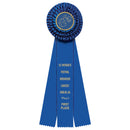 4-1/2" Dover 3 Rosette Award Ribbon