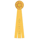 6-1/2" Mansfield 3 Rosette Award Ribbon