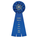 5" Rutland 3 Rosette Award Ribbon