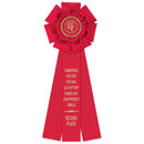 5-1/2" Peerless 3 Rosette Award Ribbon