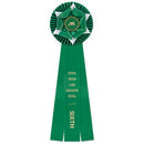 6-1/2" Wheaton 3 Rosette Award Ribbon