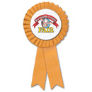 3" Prize Custom Rosette Award Ribbon