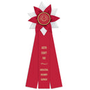 5-1/2" Wales 3 Rosette Award Ribbon