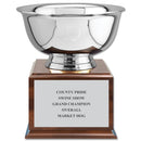 8" Revere Bowl Award Trophy With Championship Base