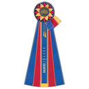 6-1/2" Guernsey 5 Rosette Award Ribbon