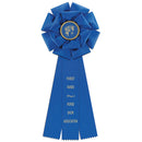 6-1/2" Preston 3 Rosette Award Ribbon