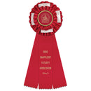 4-1/2" Birmingham 3 Rosette Award Ribbon