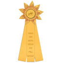 6" Greenville 3 Rosette Award Ribbon