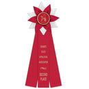 5-1/2" Wales 3 Rosette Award Ribbon
