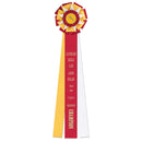6-1/2" Newcastle 3 Rosette Award Ribbon