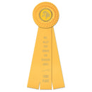 4-1/2" Dover 3 Rosette Award Ribbon
