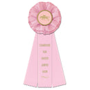 4-1/2" Carlisle 3 Rosette Award Ribbon